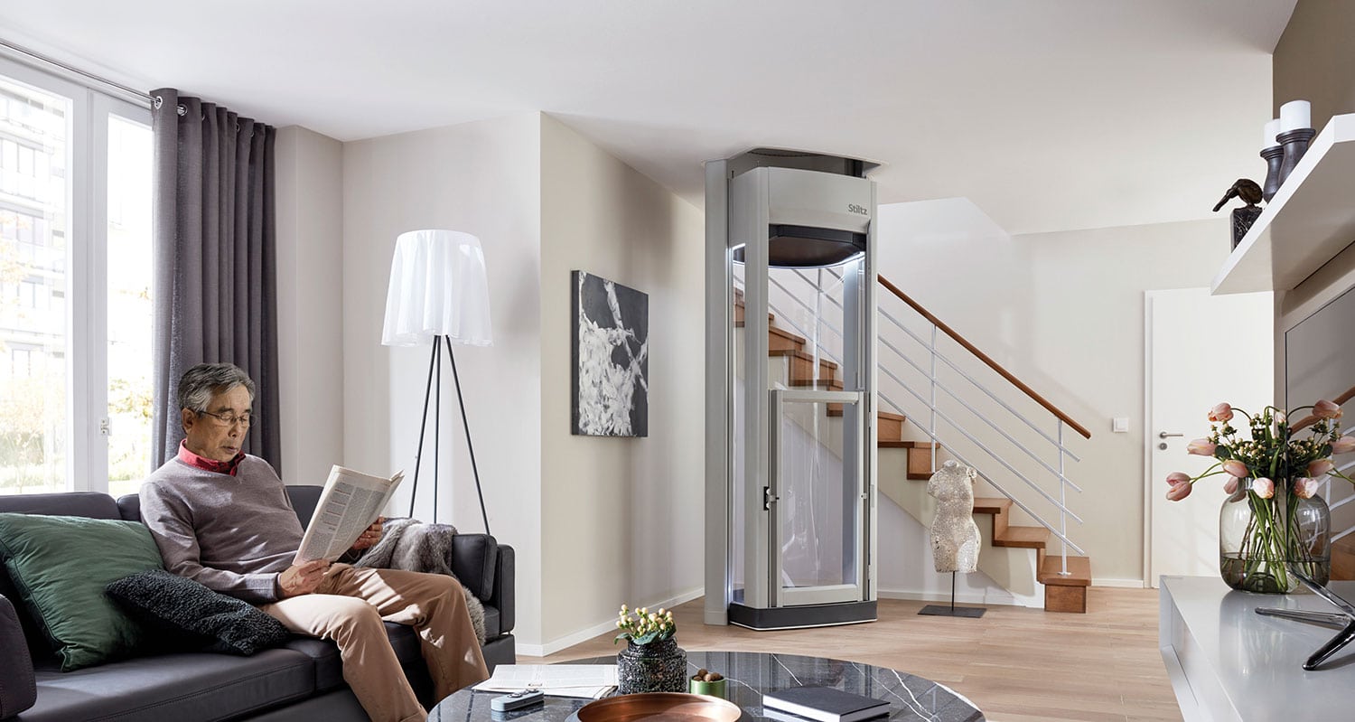 asian1-new2 Customer with Stiltz Homelift